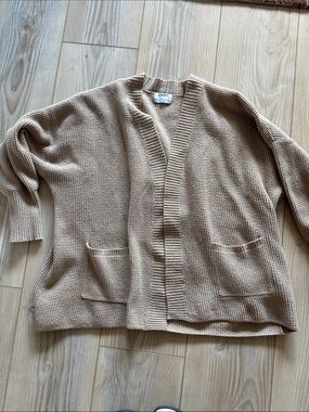 Old Navy Waffle Knit Open Front Cardigan